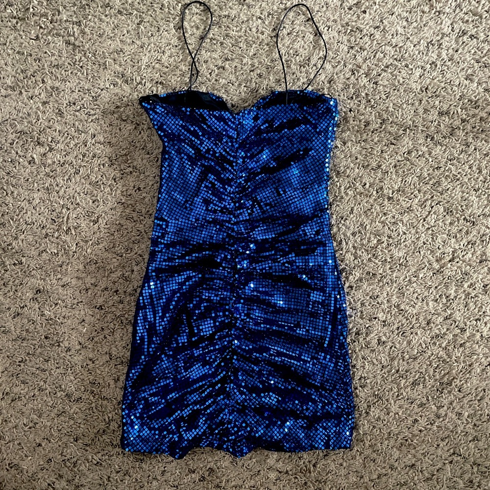 Zara sequin dress